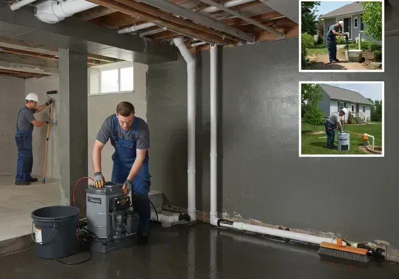 Basement Waterproofing and Flood Prevention process in West Bloomfield Township, MI